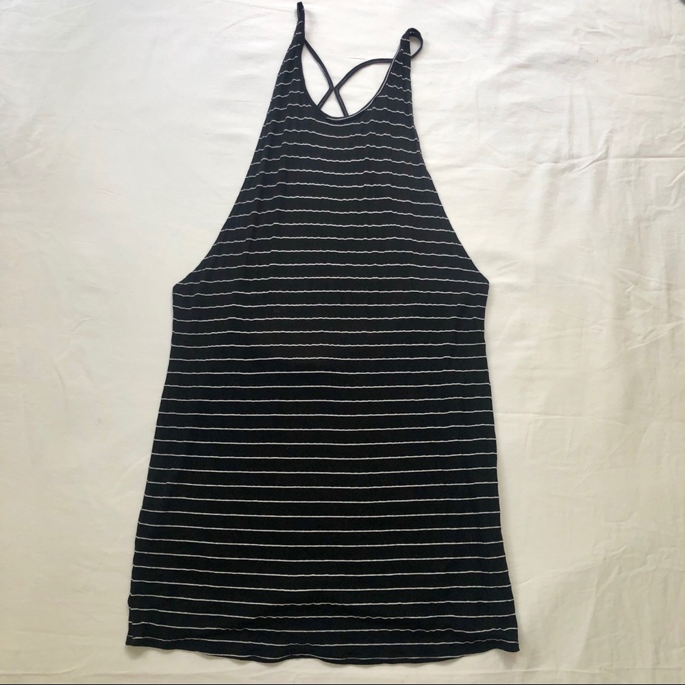 Striped sun dress from Vitamin A.